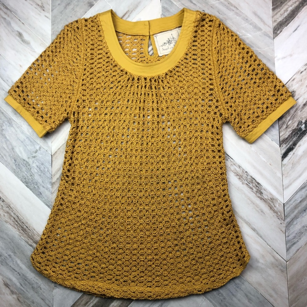 Anthropologie Angel of the North Senoia Pullover